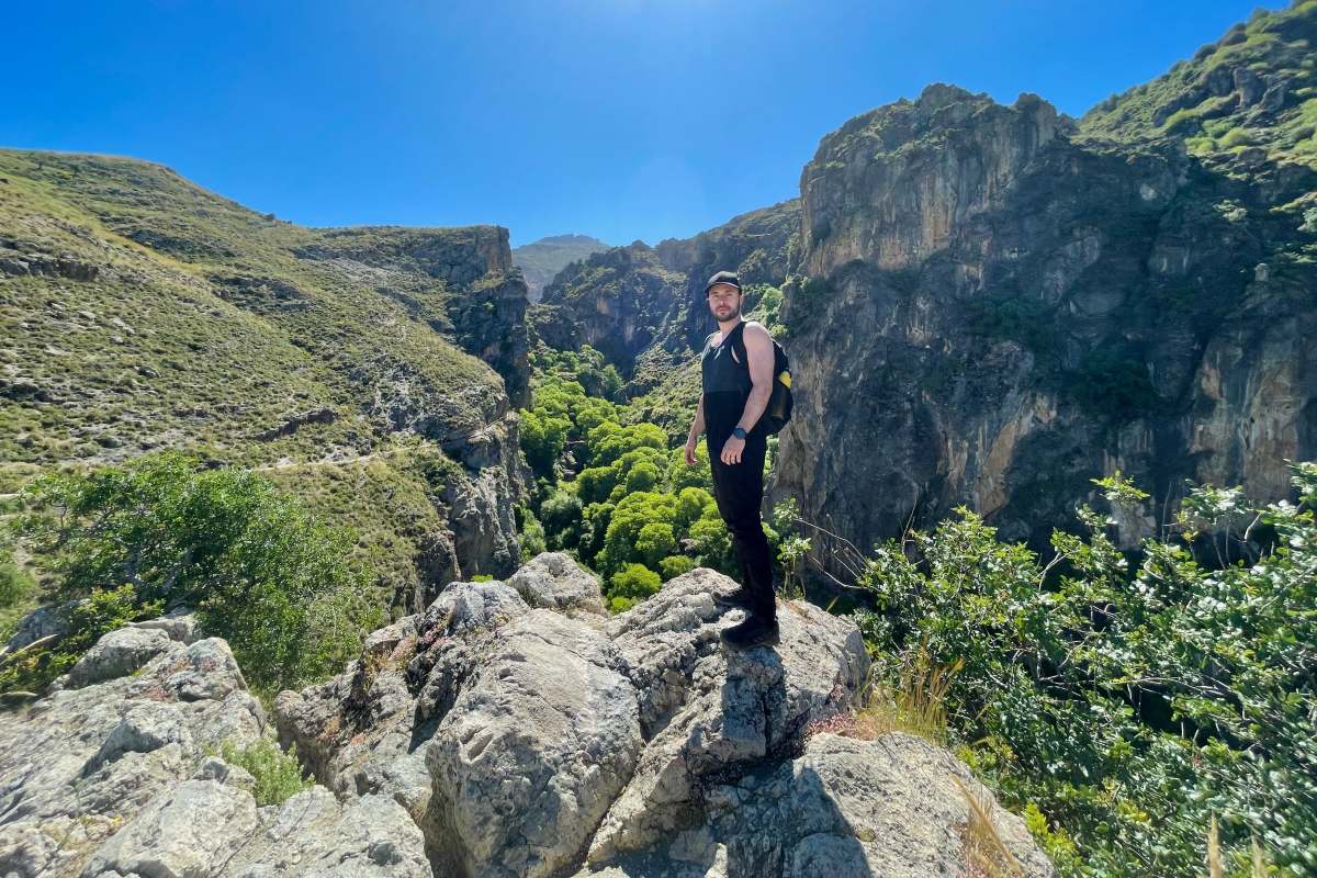 kevin at the viewpoint