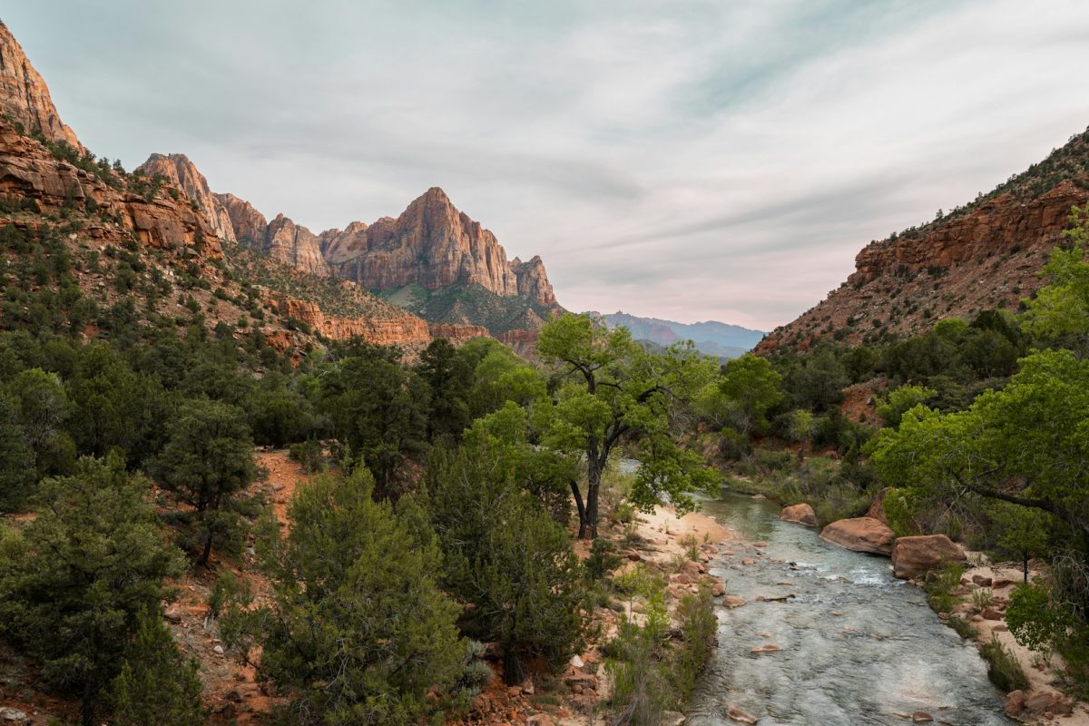 zion national park is one of the best places to visit in april in the usa