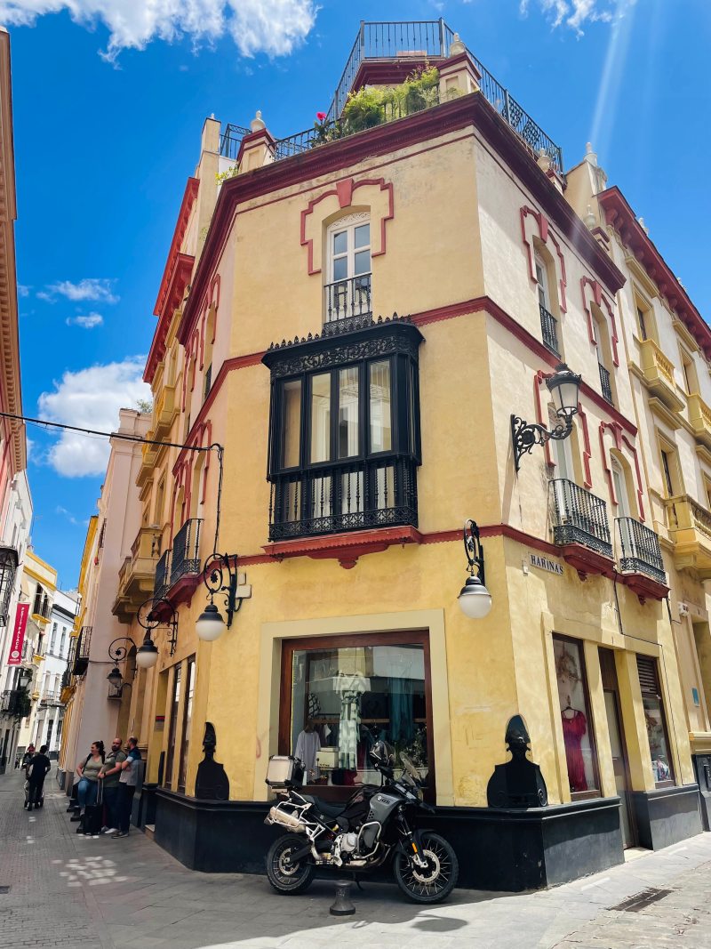 beautiful building in seville
