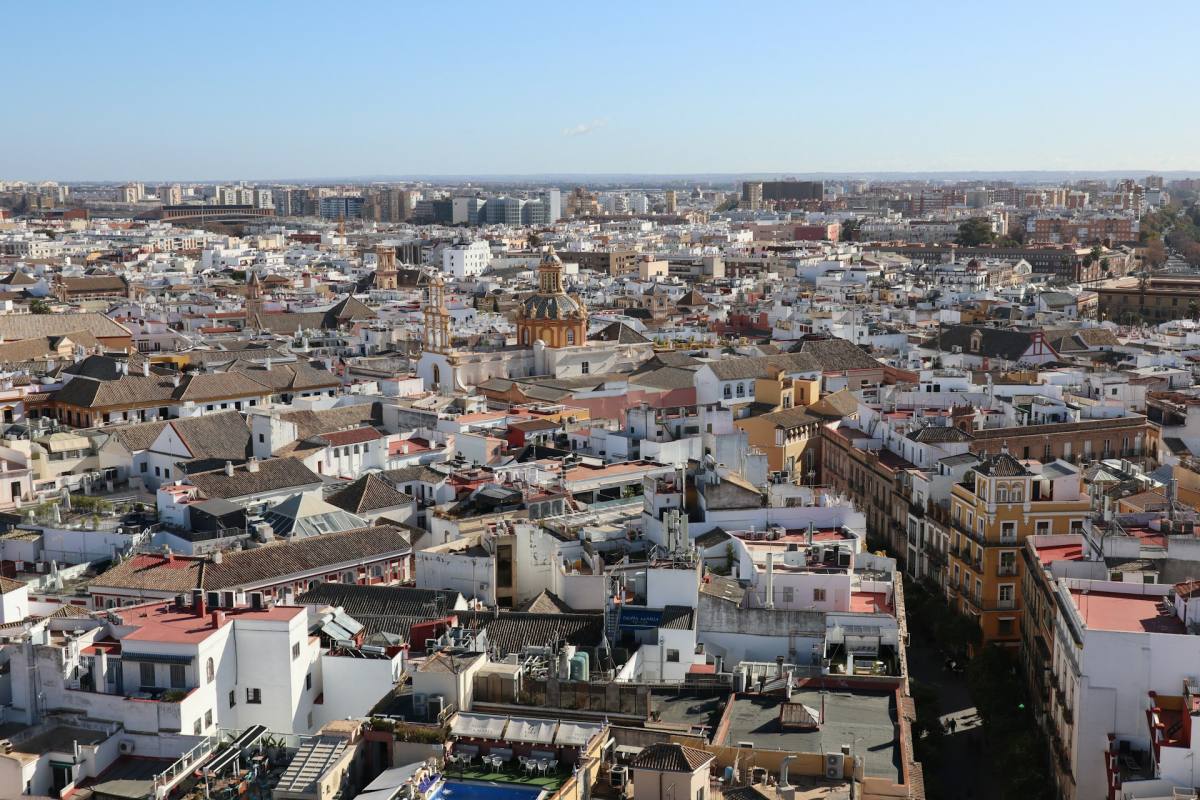 seville aerial view