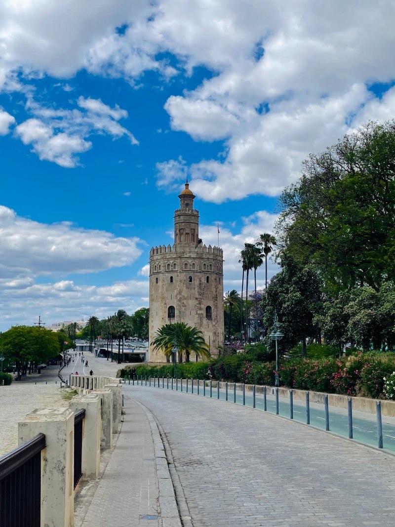 torre del oro in el arenal area
