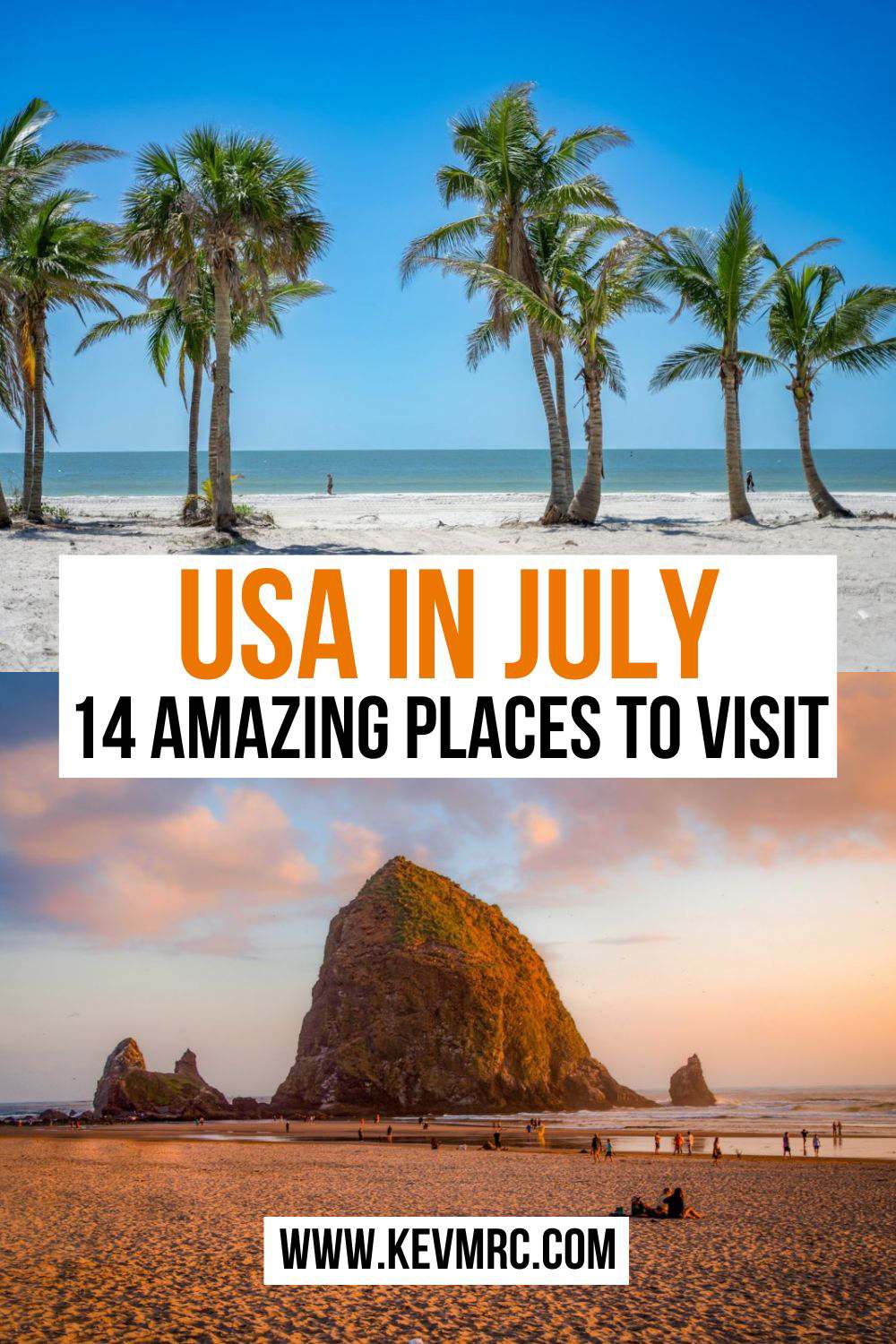 Discover in this guide the 14 best places to visit in the USA in July, with all the info & tips you need to make a decision! best july vacations | best places to visit in the us in summer | best vacation destinations in july | july destinations in the us | july travel destinations us | best us vacations in july | best us trips in july | summer bucket list