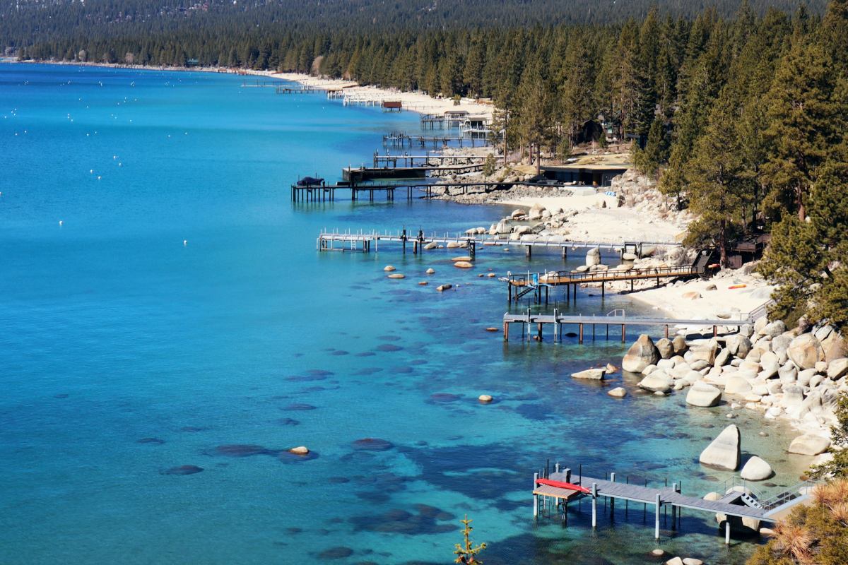 lake tahoe is a top place to visit in usa in august